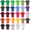 t shirt color chart - Invader Zim Store