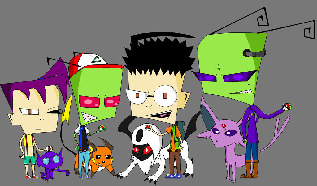 Characters Invader Zim