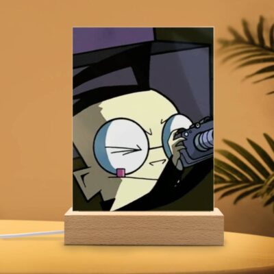 Dib Takes Pictures by Invader Zim Lamp Led Lamp