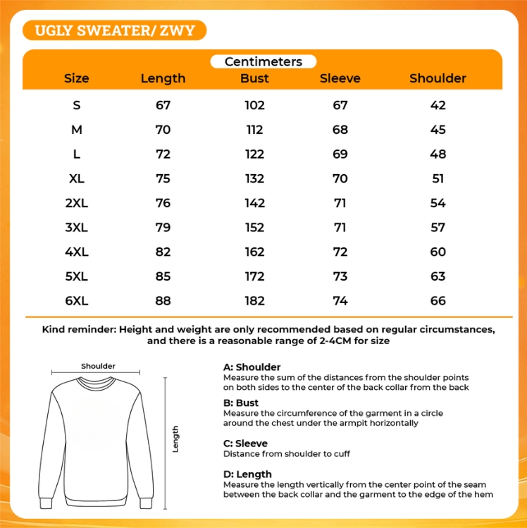 3D UGLY SWEATER - Invader Zim Store